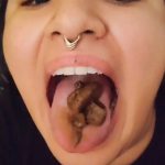 Sucking master’s shit out and swallowing it.